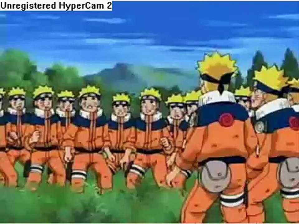 naruto + rock lee + gaara vs kimimaro - part 1.