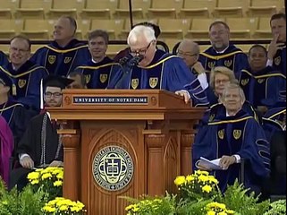 Notre Dame Commencement 2015: Lord Christopher Patten of Oxford