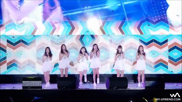 150906 SinB Yujus fall on G.Friends rainy Me Gustas Tu stage worries fans