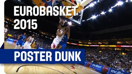 Marco Cusin Dunks on Hernangomez - EuroBasket 2015