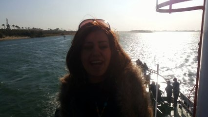 الصحفية عبير العربي تشكر السيسي على قناة السويس الجديدة يناير2015