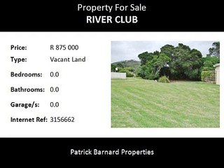 Vacant-Land-For-Sale-in-River-Club,-Plettenbe