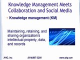 Knowledge Management  Meets Collaboration and Social Media
