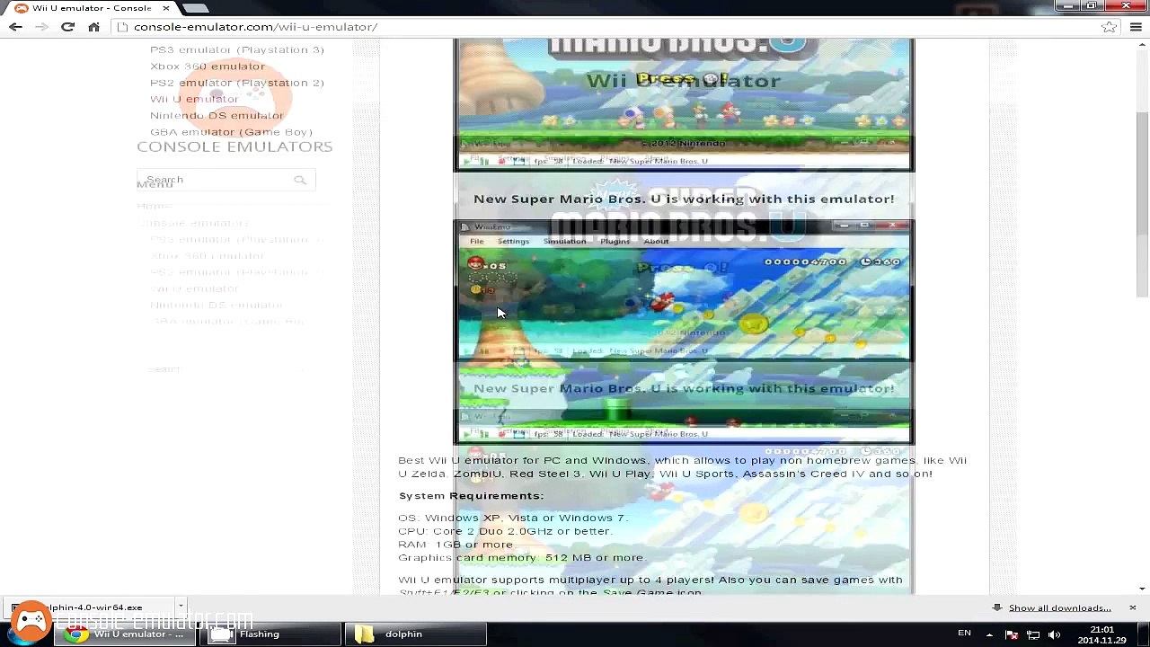 Wii U Emulator for Windows Mac OS X PC   January 2015