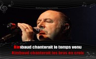 Karaoké Michel Delpech - Rimbaud chanterait (avec choeurs)