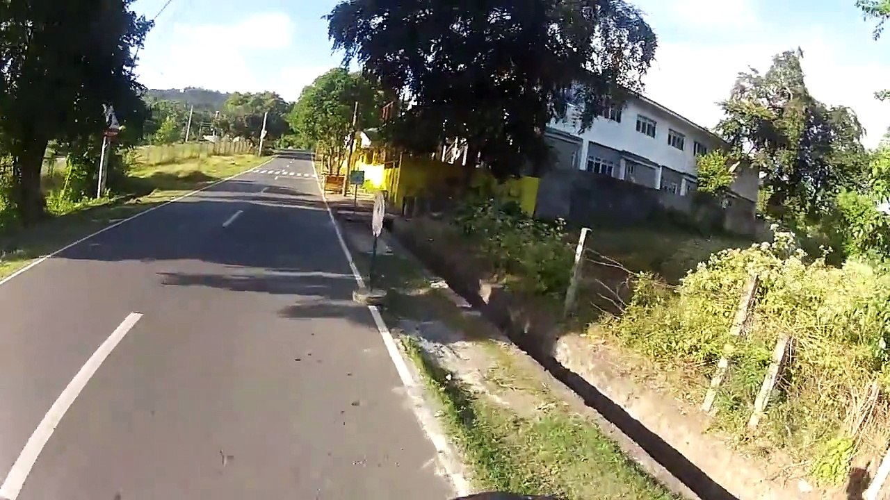 uphill from Taal Lake to Tagaytay via sungay road