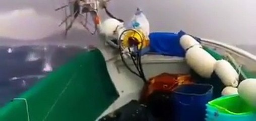 Tempête de grêlons à côté de Naples