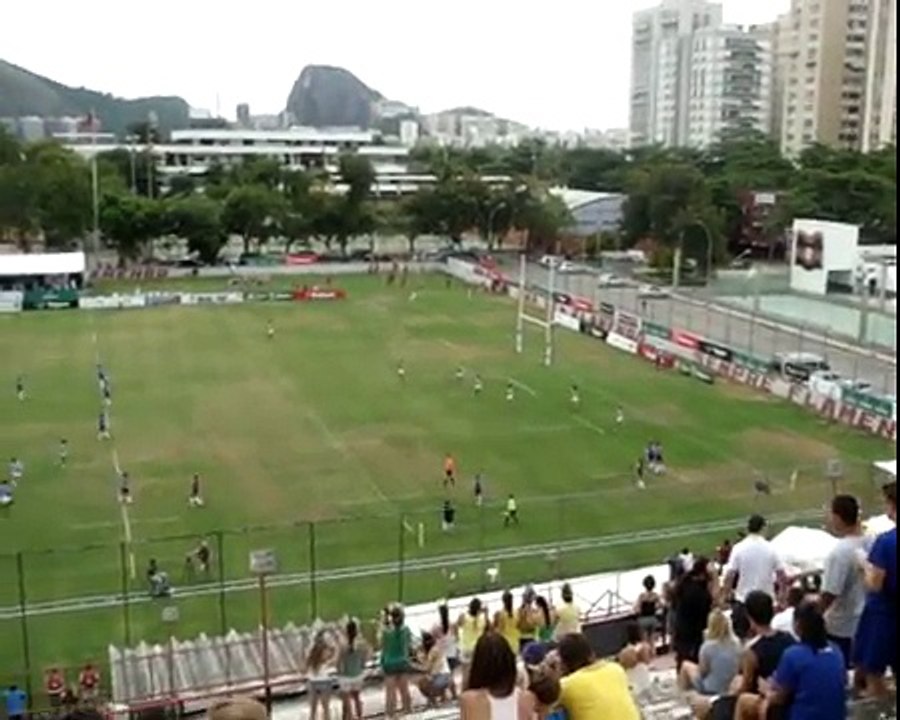 Brasil 12 x 05 Uruguai - Rugby 7 Feminino