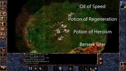 Baldur's Gate: Enhanced Edition - Solo Berserker vs Drizzt Do'Urden