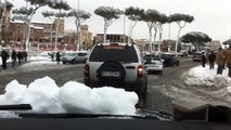 Neve a Roma pt3 - Vittoriano febbraio 2012 (Snow in Rome)