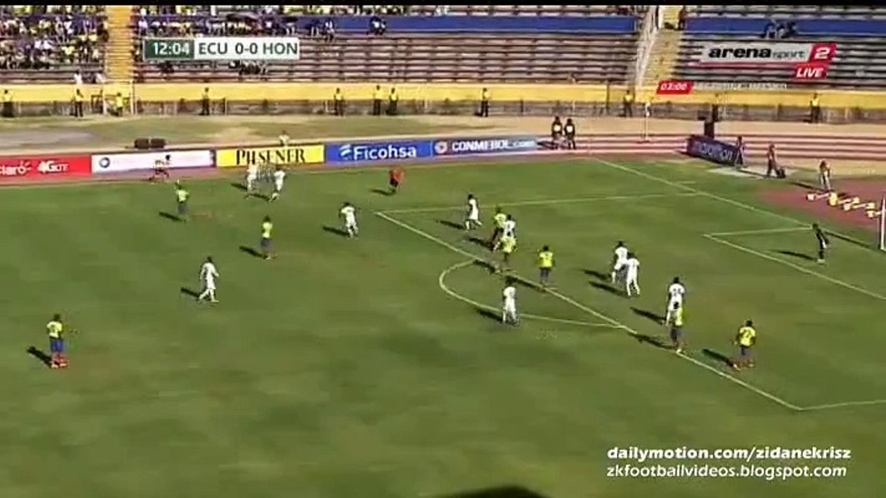 1-0 David Velasquez Own Goal _ Ecuador v. Honduras - Friendly 08.09.2015