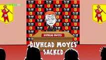 MOYES SACKED by 442oons 'Moyes Way' Song football cartoon
