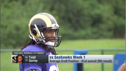 'NFL Fantasy Live': Fantasy rookies to target