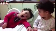 Kid Slaps Other Kid But How!! Must Watch Very FunnY