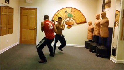 Safe Sparring - Sifu vs. Shunyuan - Defensive - Rd. 2