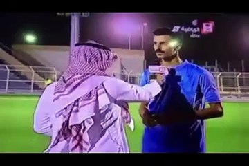 شاهد مراسل سعودى يتعرض لصفعة على الهواء