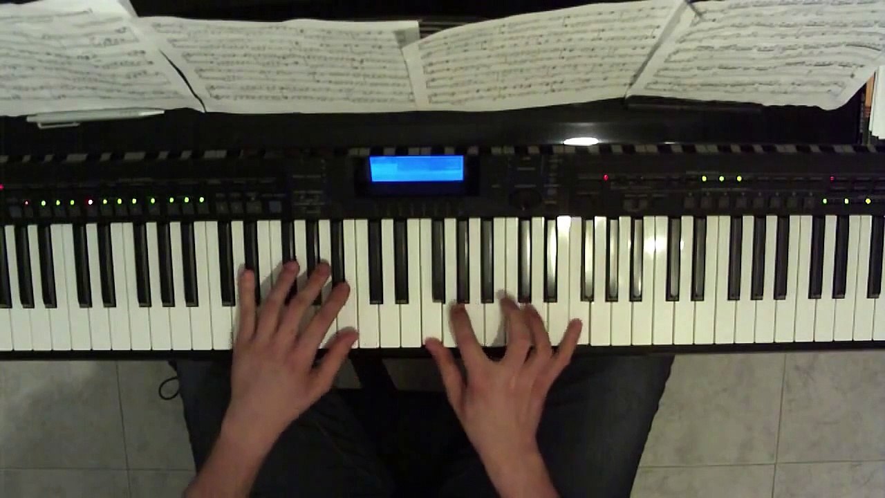 Metal Gear Solid 2 - Can't Say Goodbye to Yesterday - Piano Cover [HD]