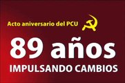 89 aniversario del PCU, Lanzamiento de Campaña 1001. VAMOS A MAS.