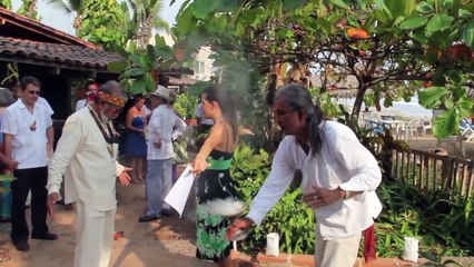 CEREMONIA DE BODA ESPIRITUAL CONDUCIDA POR UN CHAMAN EN TRONCONES, GUERRERO; MÉXICO (PARTE1)