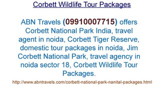 Corbett Wildlife Tour Packages