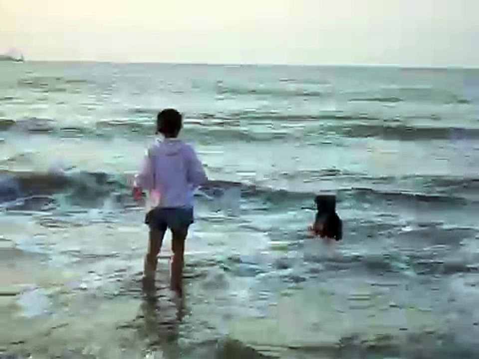 Cleo and Krissy on the Beach