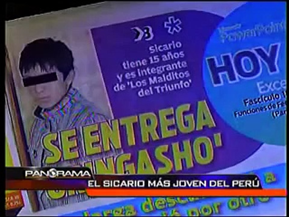 Panorama - El sicario más joven del Perú parte 1