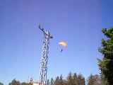 Pirmeros saltos con paracaidas de precision