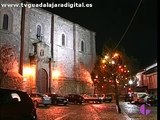 Guadalajara España Spain,  en la fría noche de invierno.