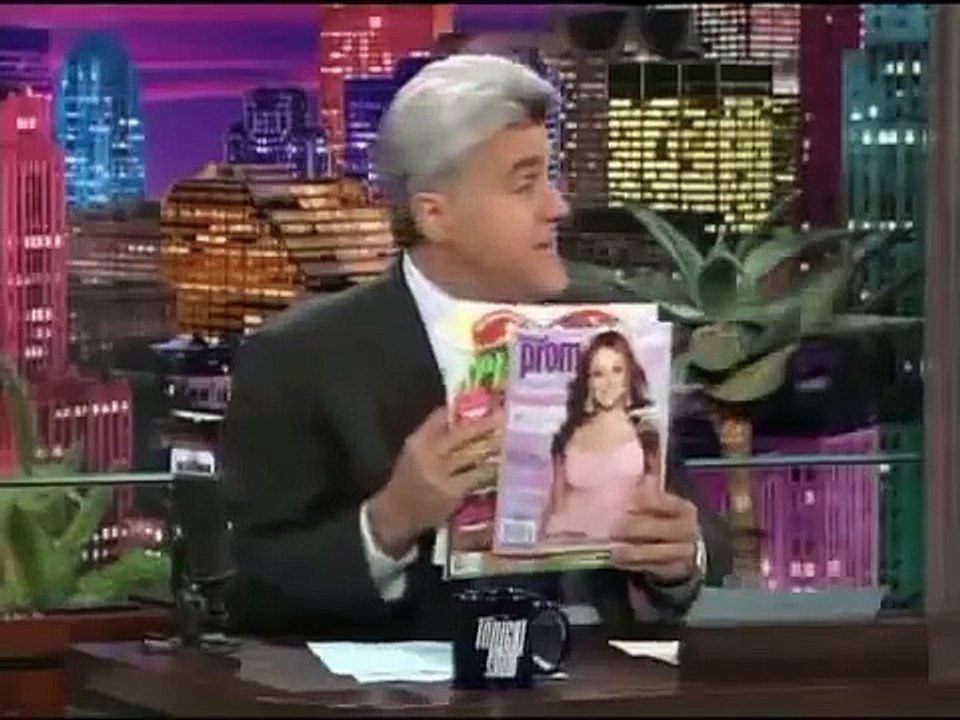 Lindsay Lohan on Jay Leno June 2004