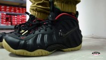 Nike Air Foamposite Pro Black and Red Shoe Review and On Feet Review