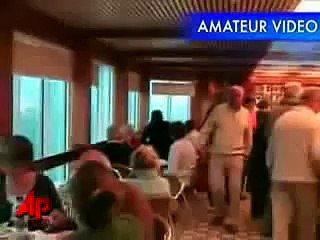 Caught on Tape - Giant Wave hitting Cruise Ship MV Louis Majesty