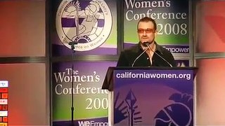 Bono's speech at the Women's conference, October 2008, part 5