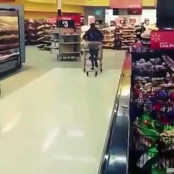 Supermarket sweep ~ Epic Fail - Hilarious things -~ People are morons