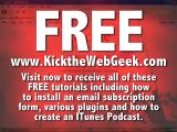 STEP #4 :: FREE Wordpress Video Tutorials for creating Websites, Blogs and ITunes Podcasts! :: Create a Database