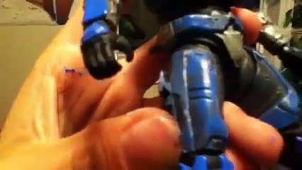 Custom halo reach action figures