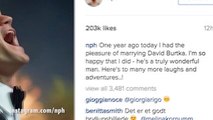 Celebrity Update | Neil Patrick Harris sends a sweet anniversary message
