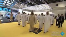 محمد بن راشد يزور معرض دبي الدولي للسيارات