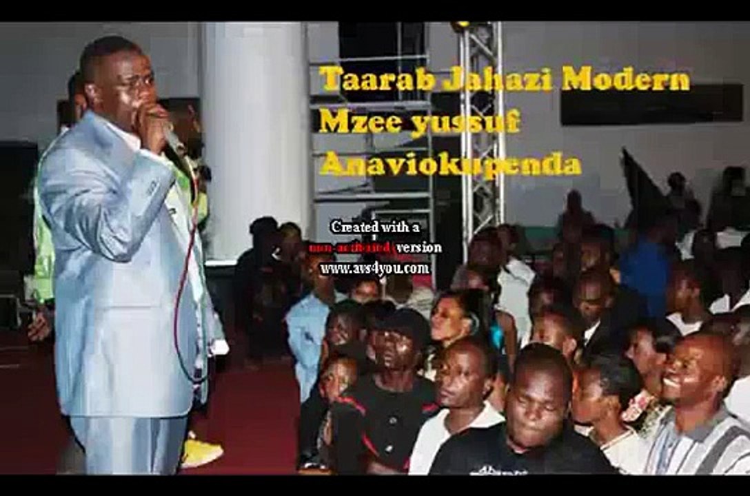 Mzee yusuf " anaviokupenda "