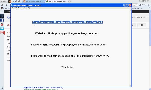 Free Government Grant Money-Grants You Never Pay Back