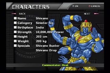 Galactic Wrestling feat. Ultimate Muscle - All Characters