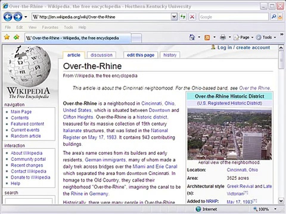 Part 1 Building Over The Rhine Website in Adobe...