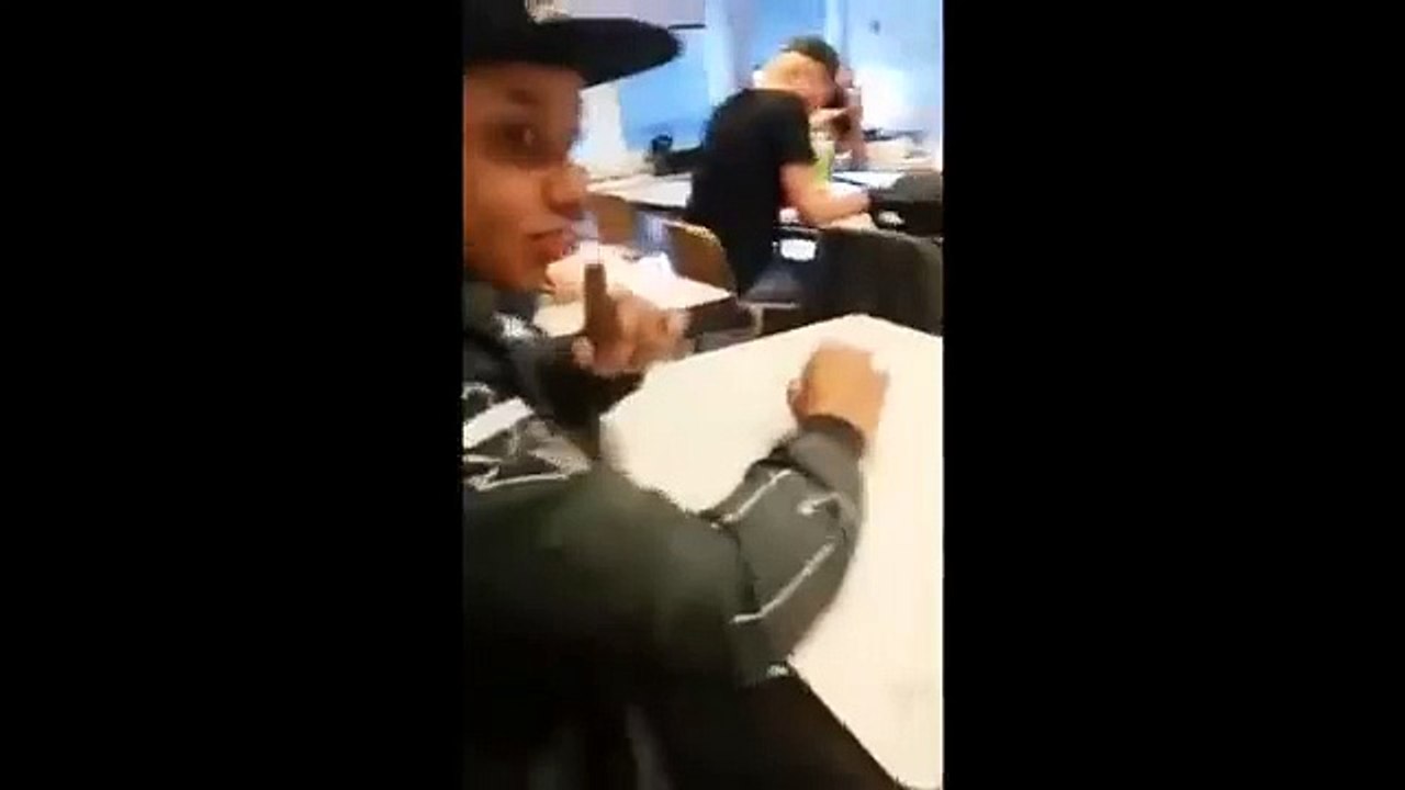 Angry Teacher has a Pretty Effective Way of Waking up a Sleeping Student