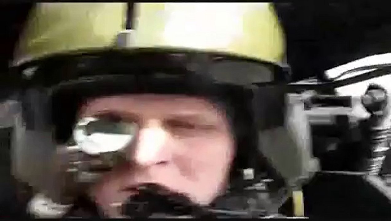 Cockpit View From an Apache Flying Low in Iraq