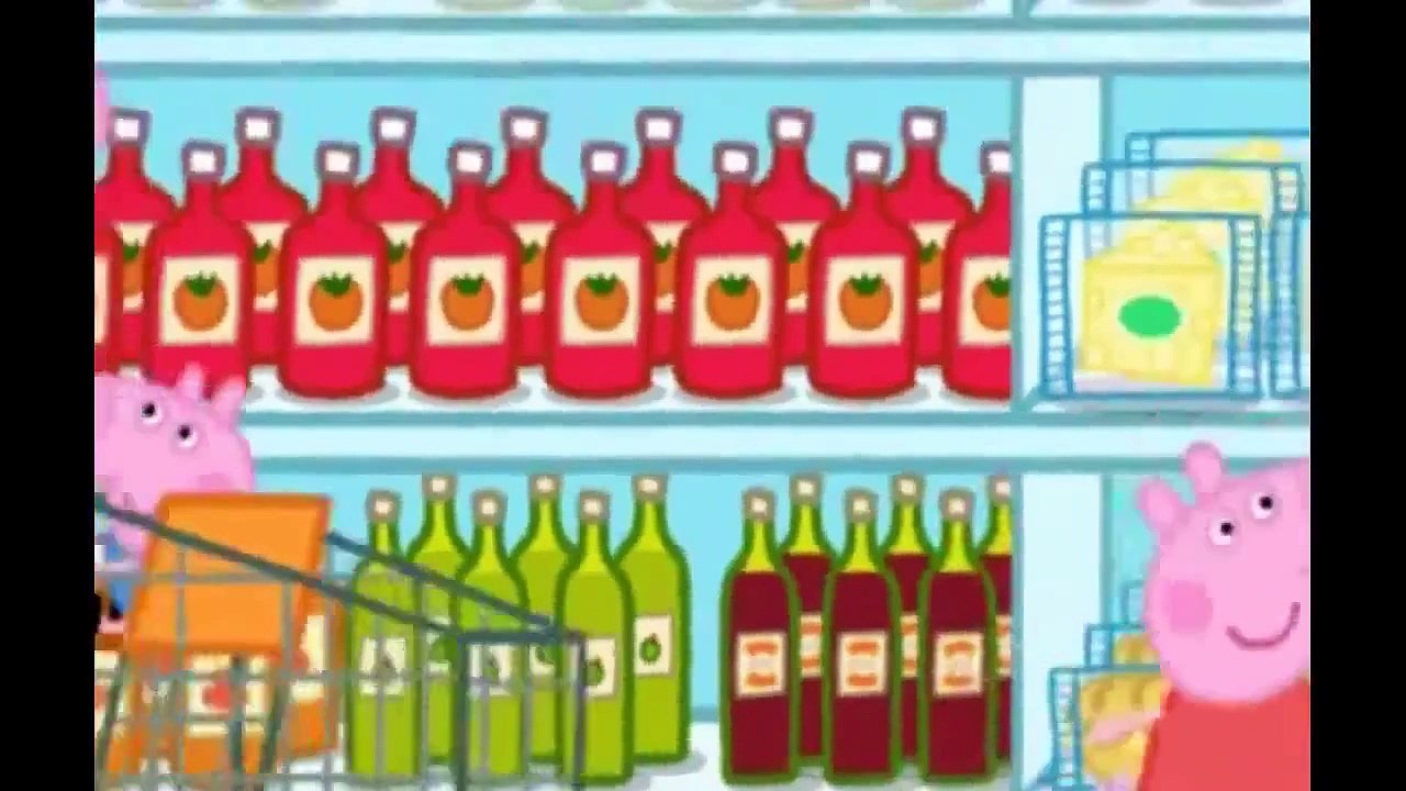 Peppa Pig Shopping S01E41 Cartoon Episodes HD