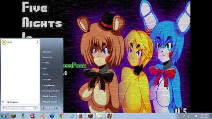 playing five nights in anime for shadowtoad!