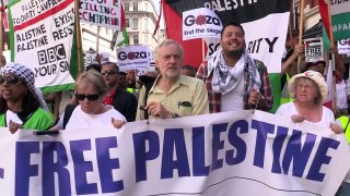 Jeremy Corbyn speaks about the injustice in Palestine