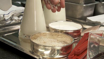 Cuisine Culture™ How to prepare Vanilla Rice Pudding by 3 Stars Michelin Chef Guy Savoy
