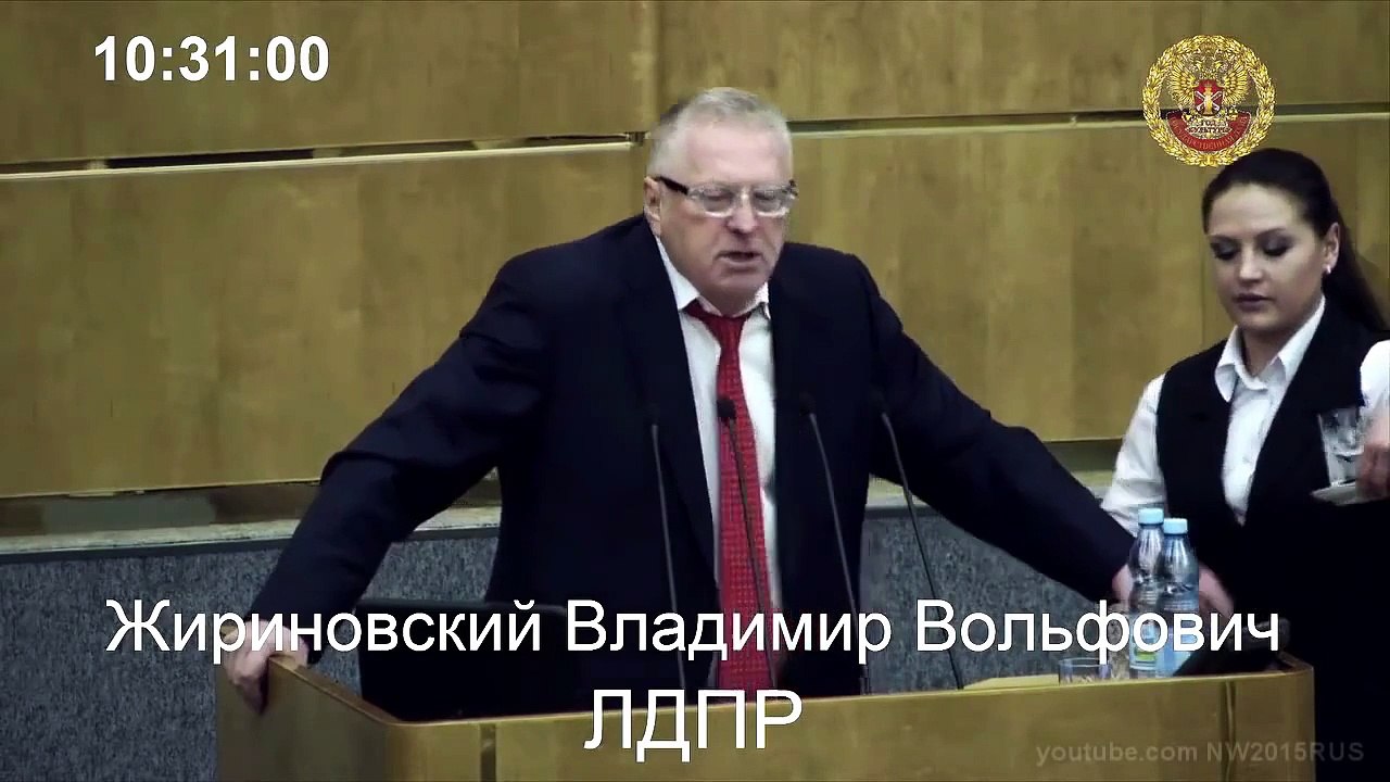 Russian politician Zhirinovsky mercilessly criticizing everyone (English subs)