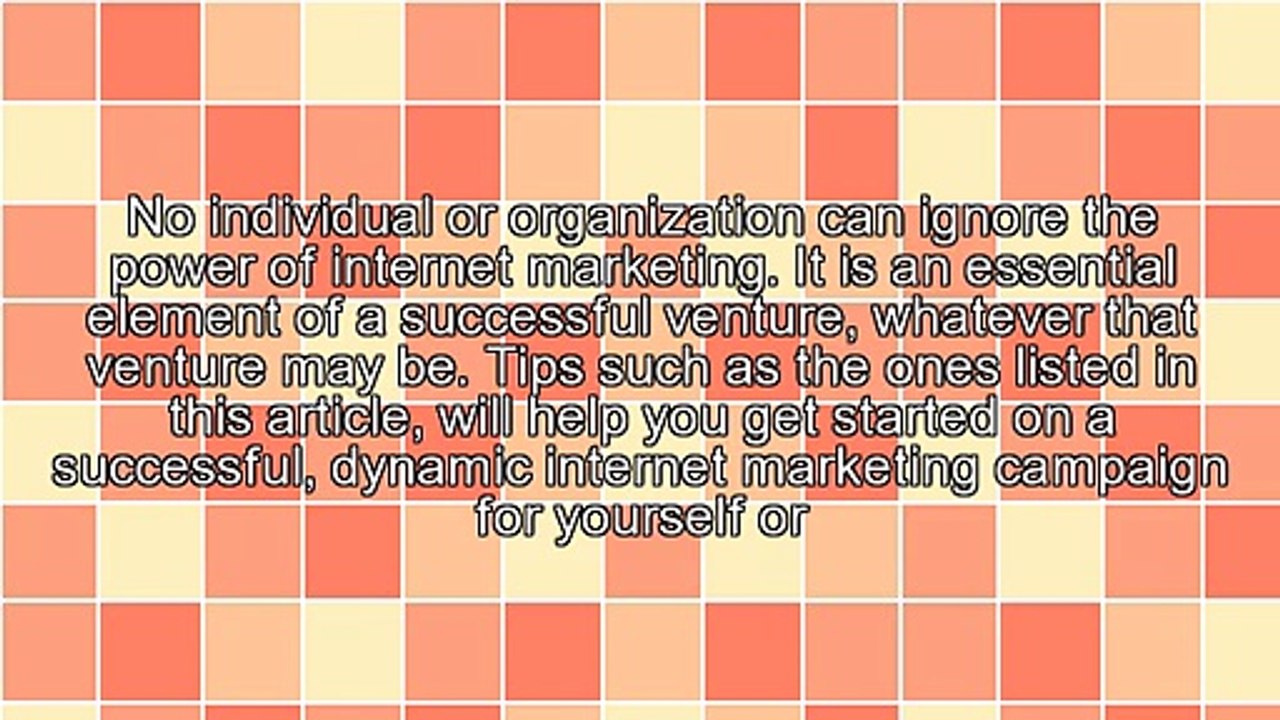 Internet Marketing Made Simple Through These Tips