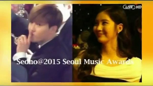 Suho of EXO & Seohyun of SNSD - Moments 2015